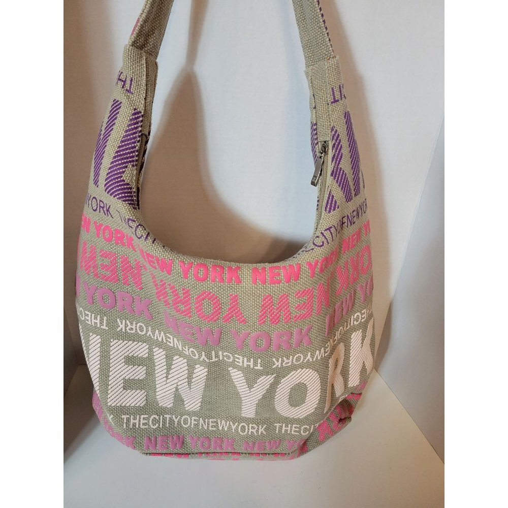 Robin Ruth Cotton Graphic New York Tote Bag